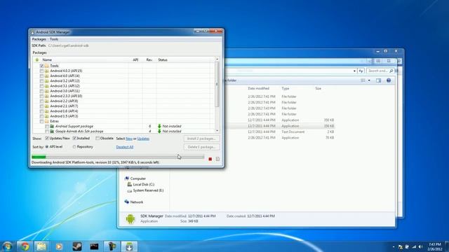 Setting up an Android Development Environment in Windows 7 смотреть онлайн