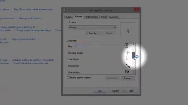 Como mudar o cursor do mouse windows 8.1(tutorial PT-BR) смотреть онлайн