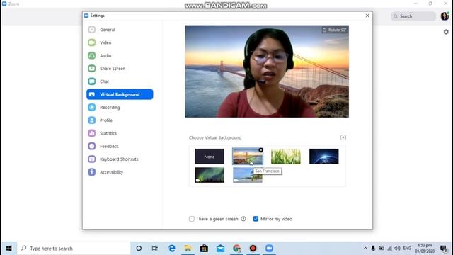 How To Create Virtual Background Using Zoom | Kris Ann Lozada смотреть онлайн