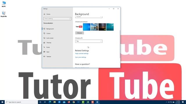 Windows 10 Tutorial - Lesson 44 - Desktop Background смотреть онлайн