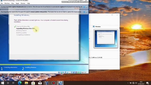 Tutorial instalasi Windows 10 (64 bit) Virtualbox смотреть онлайн