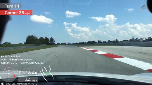NCM HPDE Porsche Cayman 981S смотреть онлайн