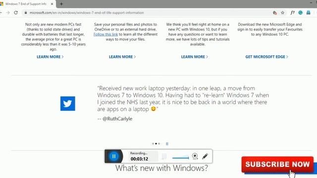 Why Windows 7 is ended || how to Download Windows 10 for Free смотреть онлайн