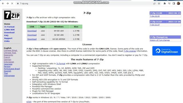 7zip Archiver on Windows 7.Archivers for Windows part 2. смотреть онлайн