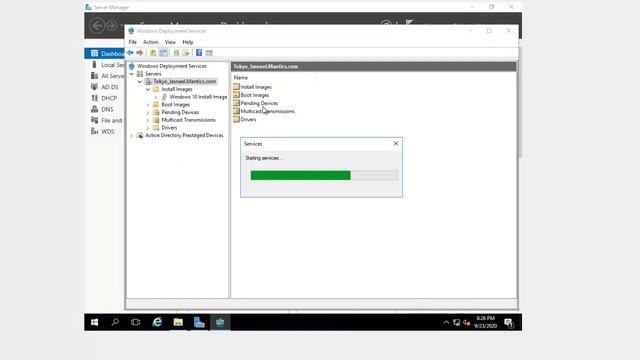 Configuration of DHCP AND WDS смотреть онлайн
