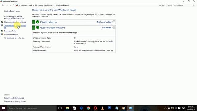 How to Turn ON and Turn Off Firewall in windows 10 | Easy Step смотреть онлайн