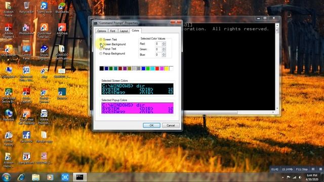 HOW TO CHANGE COMMAND PROMPT COLOR||MOST HIDDEN TRICKS IN COMMAND PROMPT||COMPUTER TECHNOLOGY|| смотреть онлайн