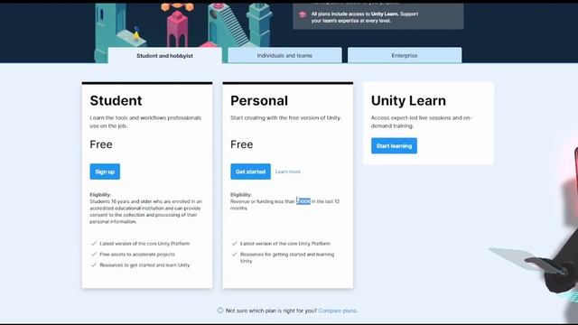 Getting Started with Unity Engine: How to Download and Install using Unity Hub смотреть онлайн