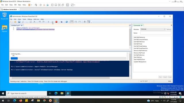 how to Install Windows Server Backup Feature In Windows Server 2022 смотреть онлайн
