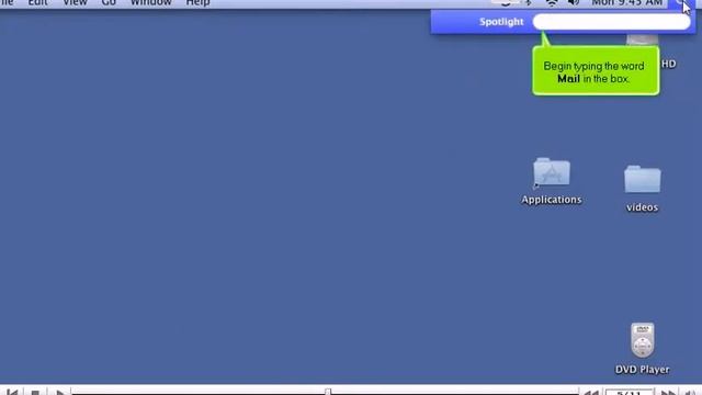 How to open Apple Mail - Apple Mail Tutorials смотреть онлайн
