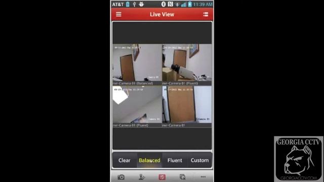 Georgia CCTV iSite Pro DVR - iPhone, Android Phone remote viewing app смотреть онлайн