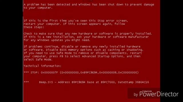 Windows XP error message смотреть онлайн