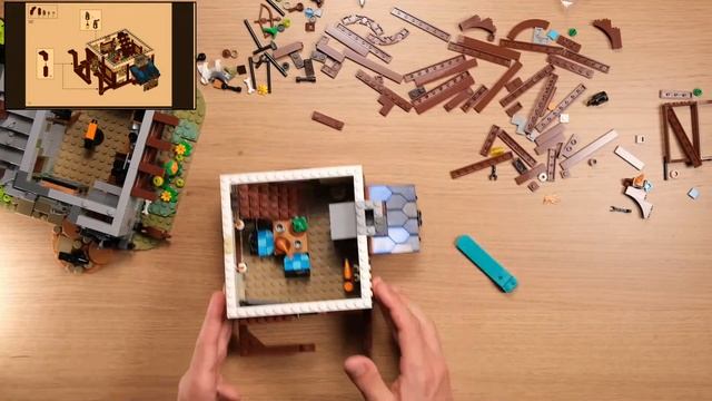 LEGO Ideas Mittelalterliche Schmiede LIVE build - 2 | Set 21325 смотреть онлайн
