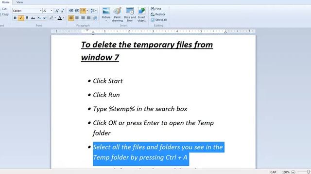 how to delete temporary files from window 7 easily смотреть онлайн