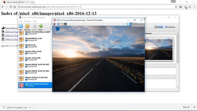 Try RASPBIAN JESSIE WITH PIXEL on x86 PC using VirtualBox смотреть онлайн