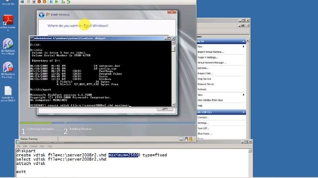 dual boot windows 7 with server 2008 r2 on a vhd (hebrew) смотреть онлайн