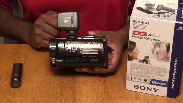 Intelligent Accessory Shoe - Sony ECM-HW2 Bluetooth Microphone