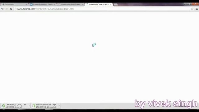 How Record your computer screen or audio in free cam studio software IN हिंदी PART 1 смотреть онлайн