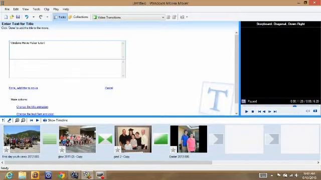 Windows Movie Maker Tutorial смотреть онлайн