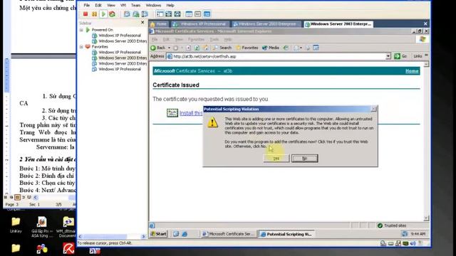 Guide to install CA Windows Server смотреть онлайн