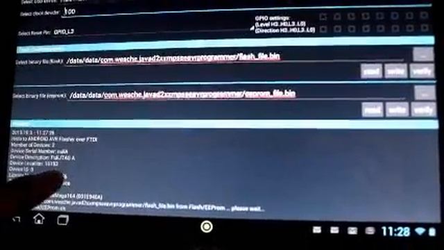 ANDROID AVR Flasher over FTDI смотреть онлайн