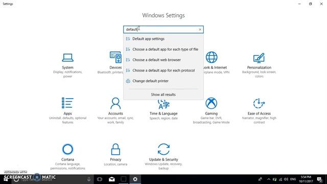 Windows 10 Change Default Web Browser - Walkthrough #003 смотреть онлайн