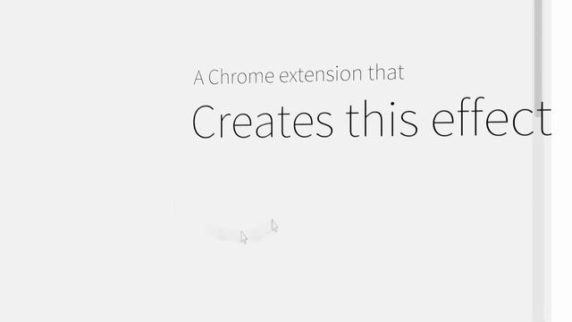 Cursor Motion Blur Chrome Extension смотреть онлайн