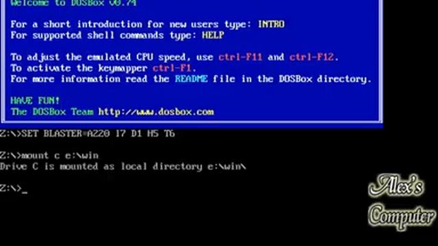 boot win 1 in DOS BOX смотреть онлайн
