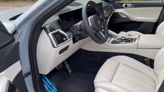 В ПРОДАЖЕ рестайлинг BMW X6 M60i G06 LCI Brooklyn Grey / Х6 М60и Серый Бруклин Параллельный импорт смотреть онлайн
