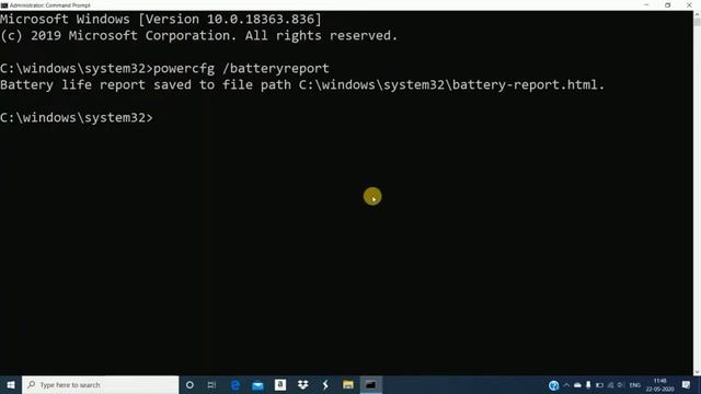 How to check Battery Health in windows 10 || use cmd commands смотреть онлайн