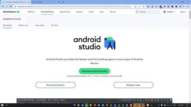 How to Install Android Studio on Windows 10 & Windows 11 - Android Studio Tutorial (2022) смотреть онлайн