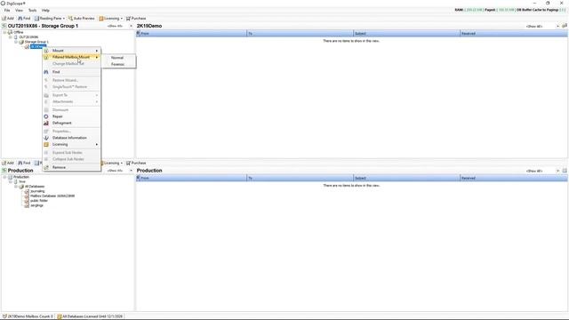 Mounting an Offline Exchange Database (EDB) within DigiScope смотреть онлайн
