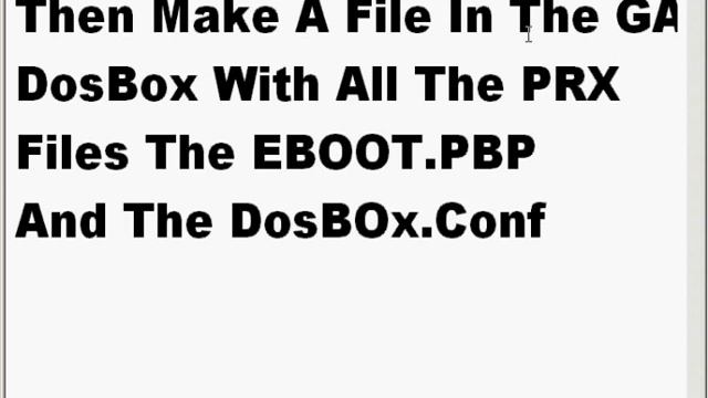How to Install DosBox On PSP (Actual Windows 95 and 31 On PSP) смотреть онлайн
