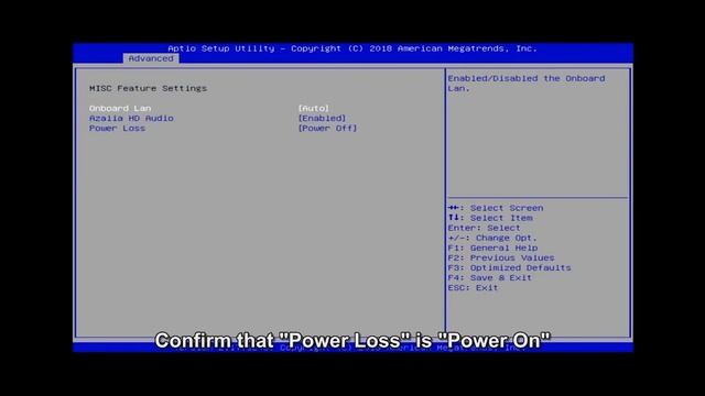 HUANANZHI X79 4D BIOS is set to automatically power on after power failure смотреть онлайн