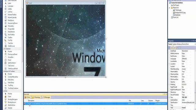 HD - Visual basic 2010 - Make connected windows смотреть онлайн