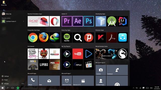 Windows 10 Anniversary Customized Appearance смотреть онлайн