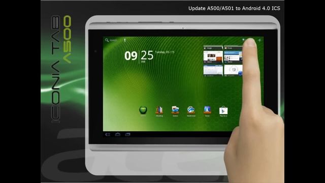 Iconia Tab A500 - Update your Iconia Tab to Android 4.0 (ICS) смотреть онлайн