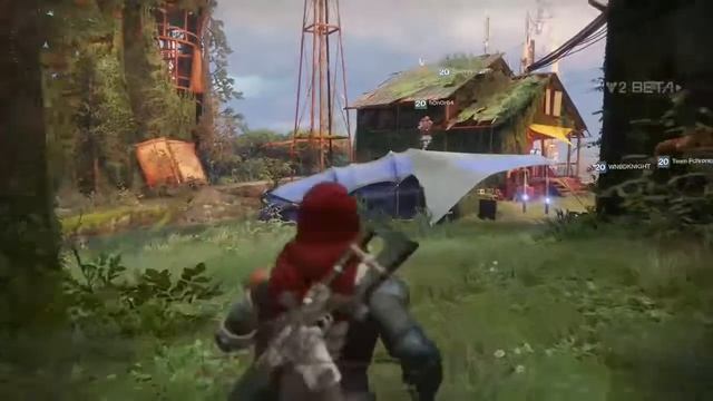 Destiny 2 BETA - Checking out the FARM Social Space 7.23.17 смотреть онлайн
