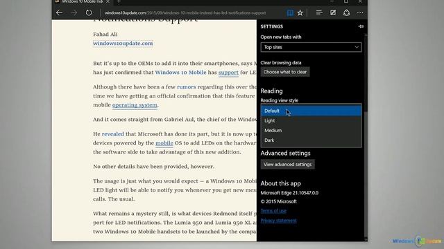 Windows 10 Training - Using the Reading List and Reading View смотреть онлайн