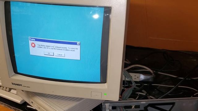 Replacing a failed HD on my Tandy 1000 RSX смотреть онлайн