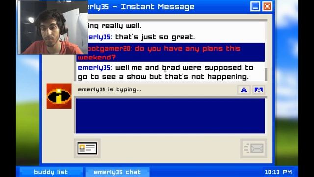 OLD SCHOOL WINDOWS XP!! LOL | Emily Is Away смотреть онлайн