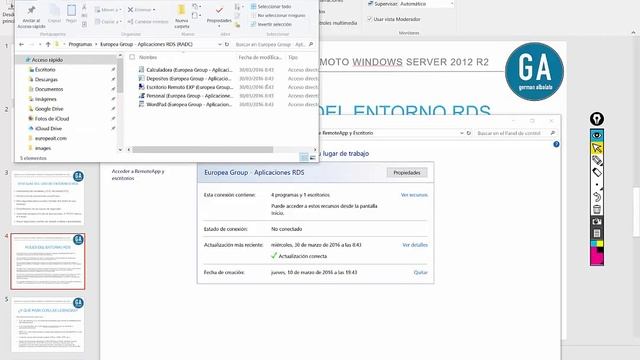 Servicio Escritorio Remoto 2012 R2 Parte 1 смотреть онлайн