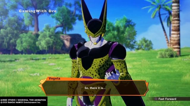 DRAGON BALL Z KAKAROT VEGETA VS CELL( Cell Absorbs Android 18) Cell Game смотреть онлайн
