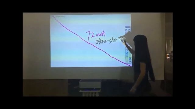 P9 Windows All in one Smart Ultra Short Throw LED Interactive Projector Home Theatree смотреть онлайн