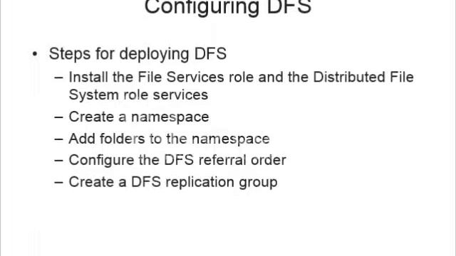 Configuring File Services in Windows Server 2008 - Part 4 смотреть онлайн