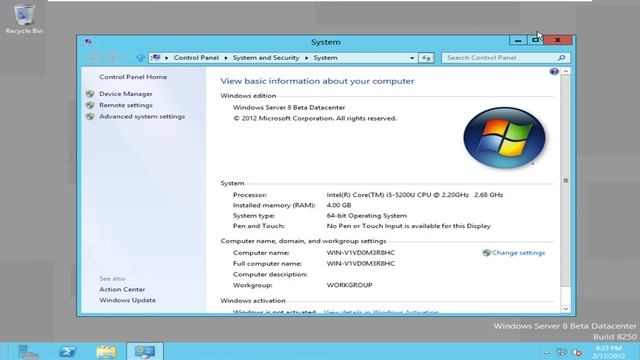 Exploring Windows Server 2012 Build 8250 (Part 3) смотреть онлайн