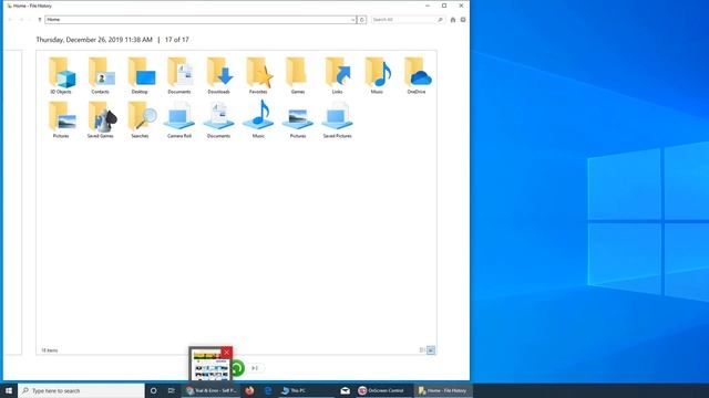 File History & Backup in Windows 10 смотреть онлайн