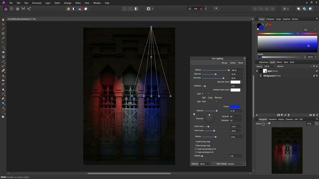 Affinity Photo - Introduction to the live lighting filter смотреть онлайн