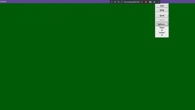 Windows CE Compatibility Layer - Solitaire смотреть онлайн