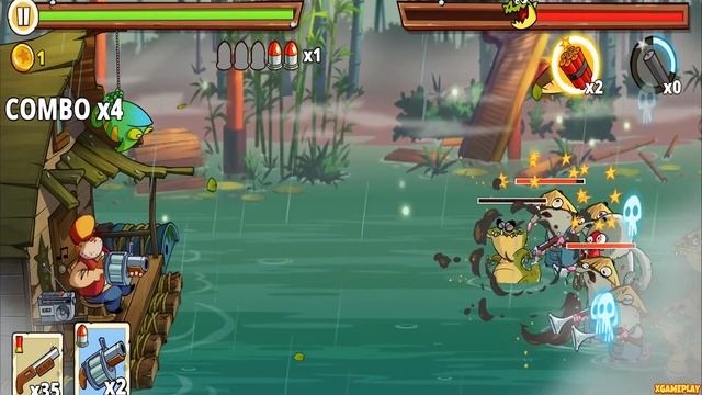 Swamp Attack 2 - Gameplay Walkthrough Part #9 смотреть онлайн